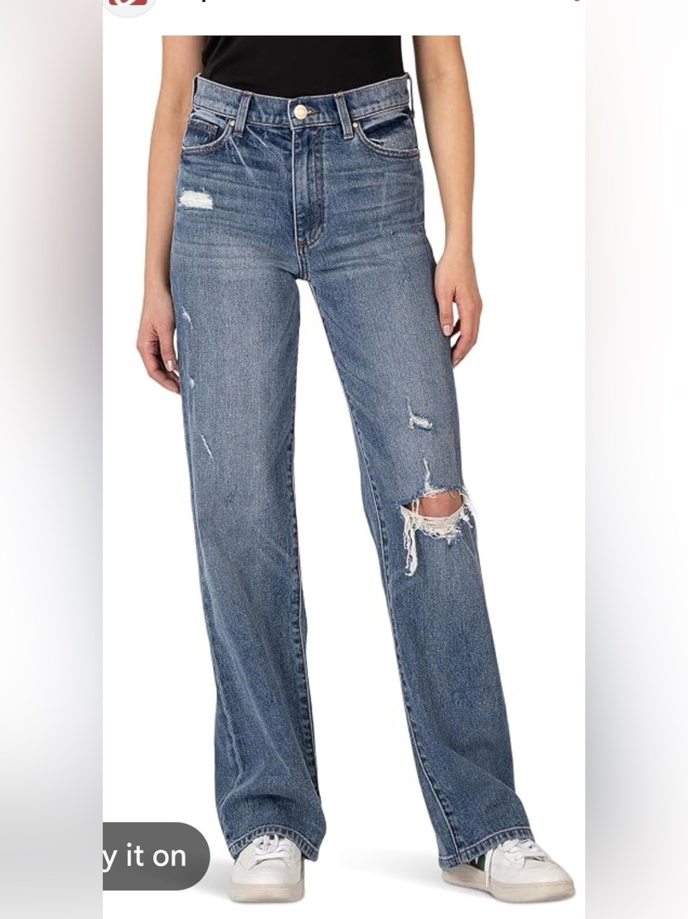 Kut from the Kloth women’s  Blue Sierra Wide Leg Jeans